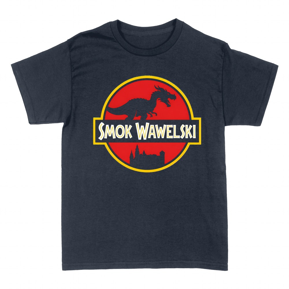 T-shirts: Wawel-Drache im Jurassic-Park-Stil