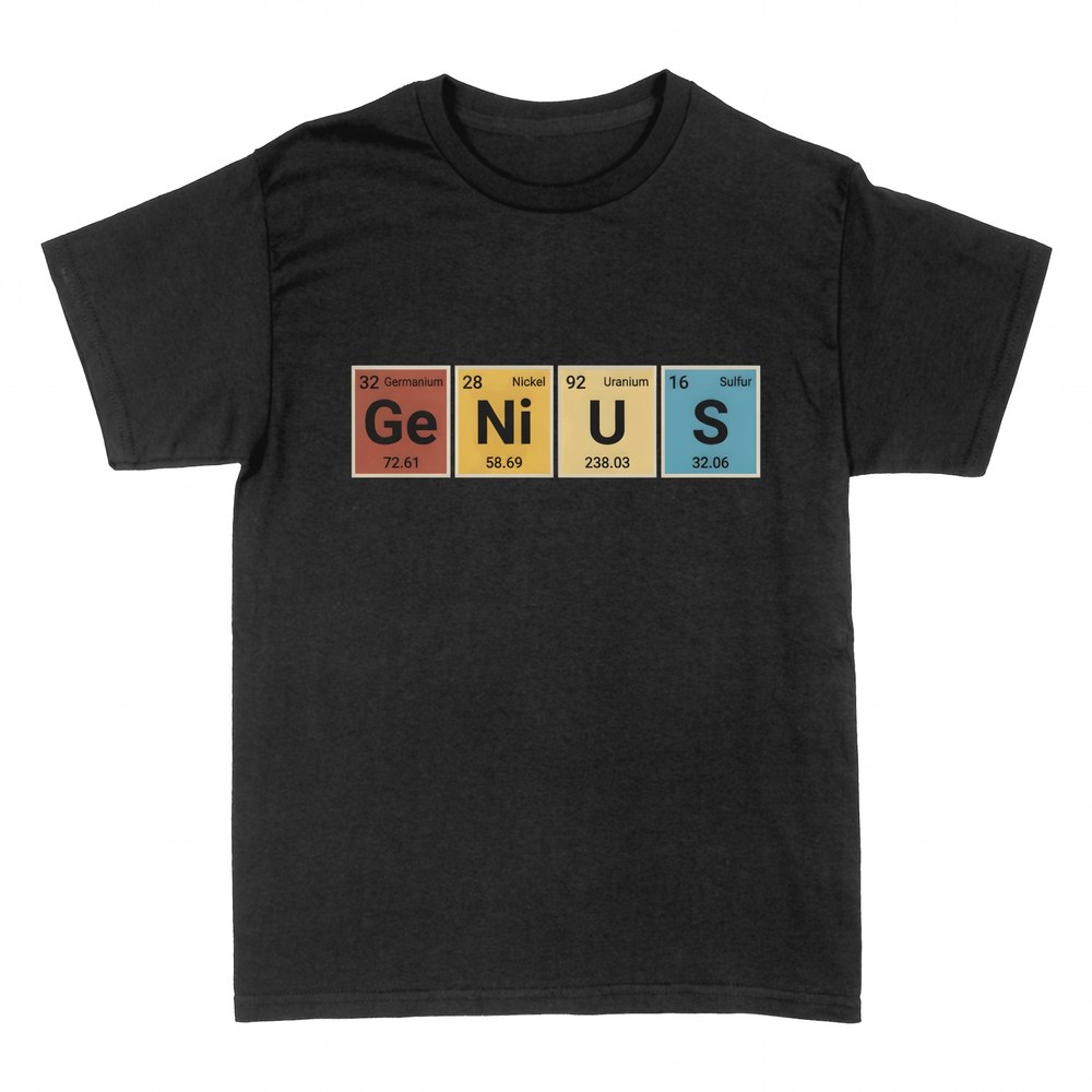 T-shirts: Genius aus Elementen des Periodensystems