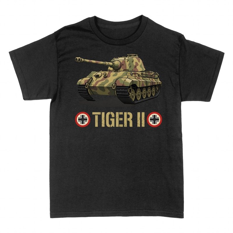 T-shirts: Schwerer Panzer Tiger II Koenigstiger
