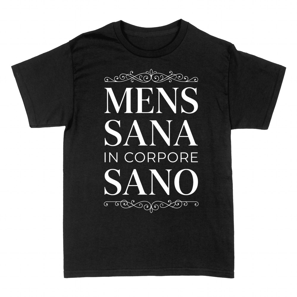 T-shirts: Mens sana in corpore sano
