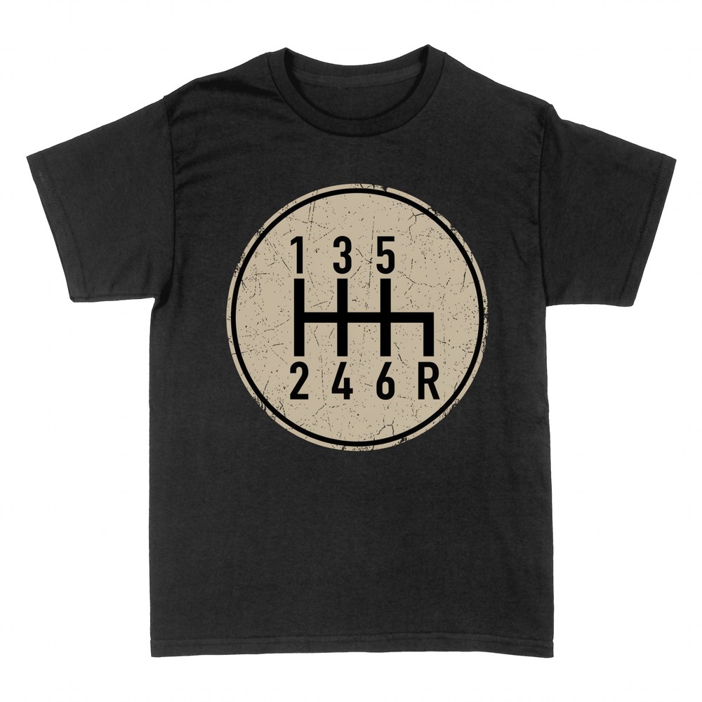 T-shirts: Schaltschema Handschaltung Getriebe