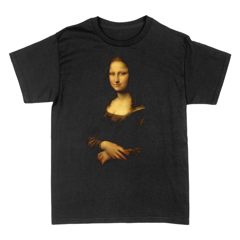 T-shirts: Mona Lisa von Leonardo da Vinci