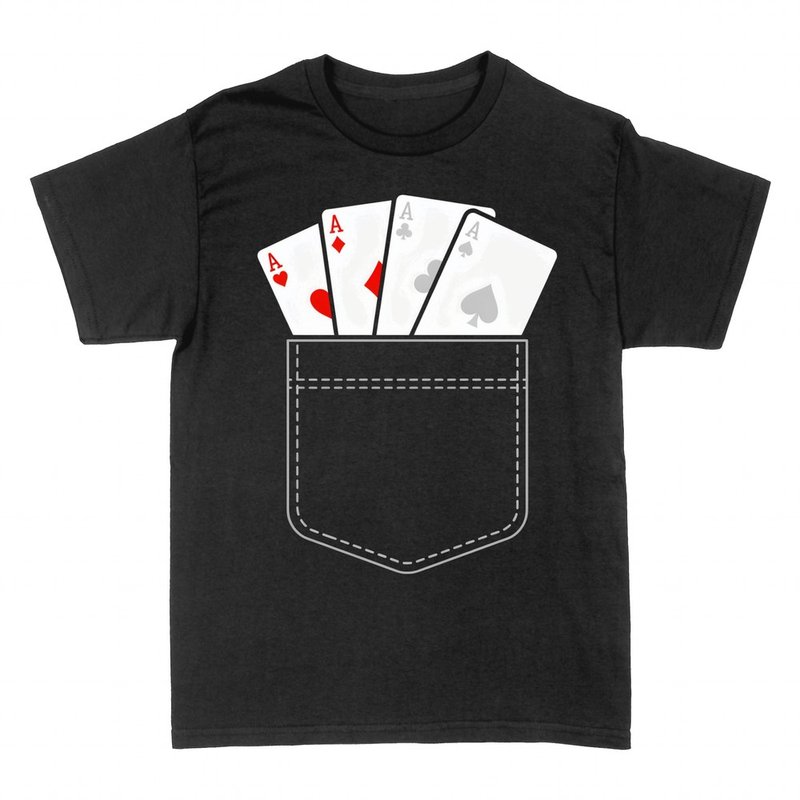 T-shirts: Vier Asse in der Tasche