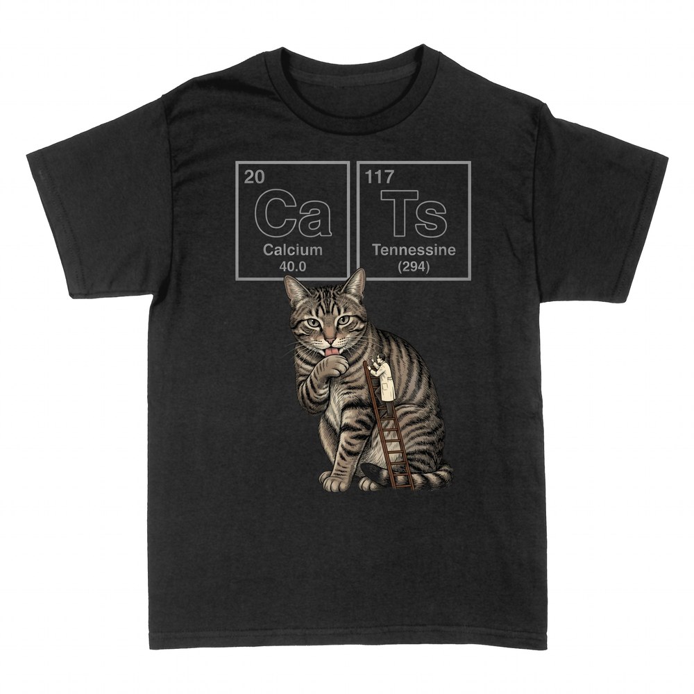 T-shirts: Katze Periodensystem CaTs Chemie