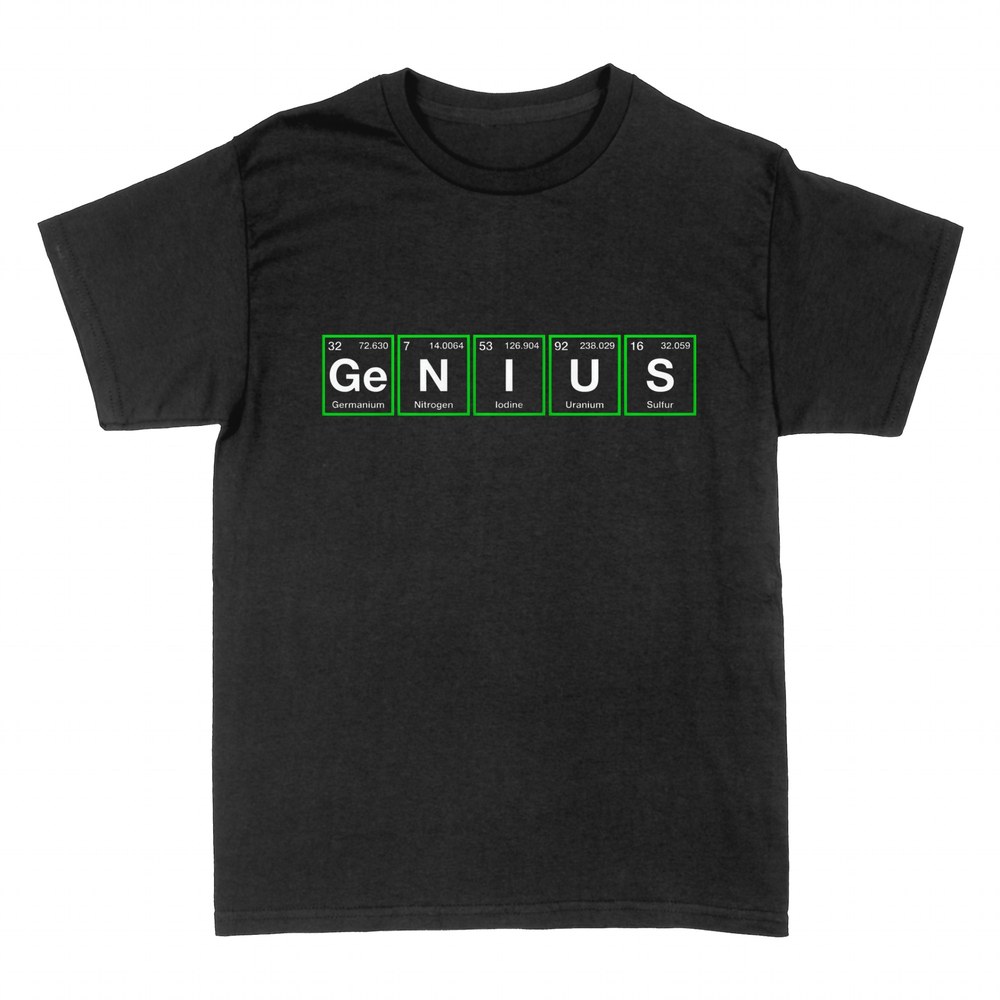 T-shirts: Genius aus Elementen des Periodensystems