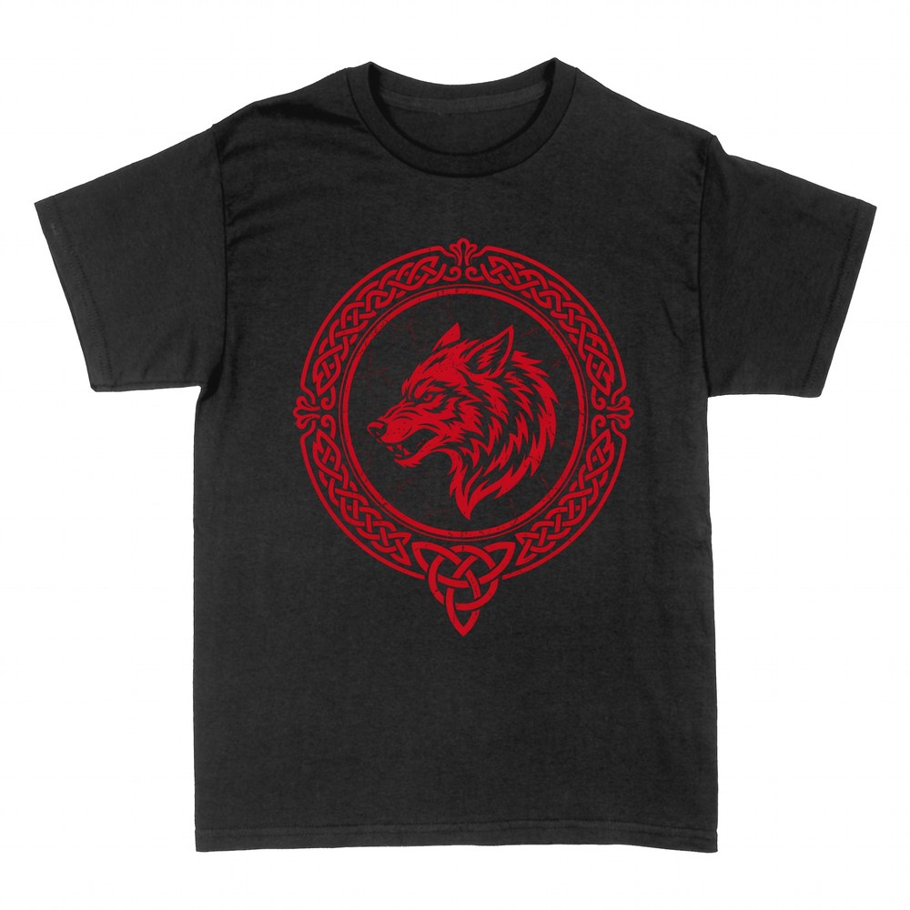 T-shirts: Wikingerwolf, Keltenknoten, Triquetra