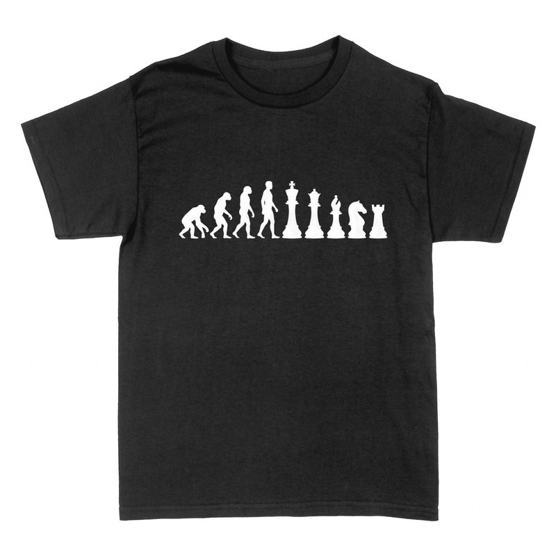 T-shirts: Schach-Evolution