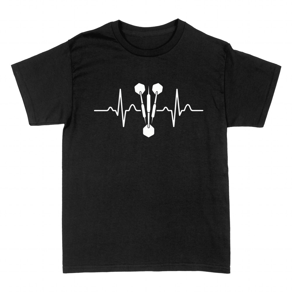 T-shirts: Herzschlag EKG Darts