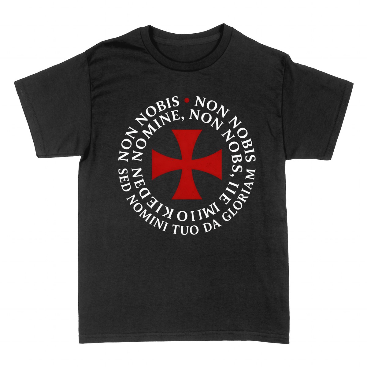 T-shirts: Templer Kreuz Non Nobis
