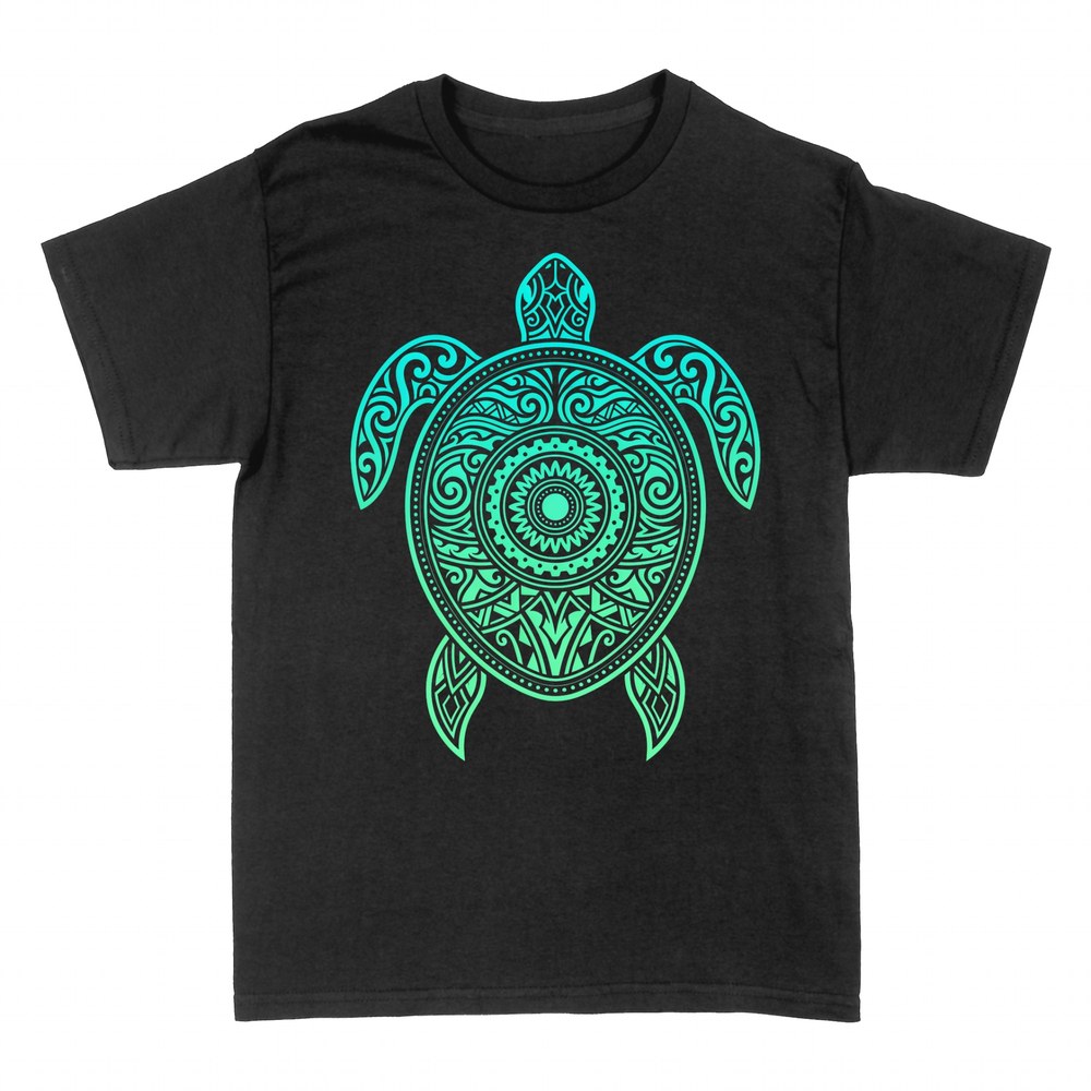 T-shirts: Stammesmandala-Meeresschildkr&ouml;te