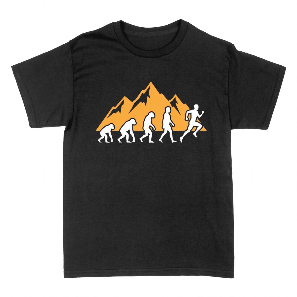 T-shirts: Evolution des Bergl&auml;ufers