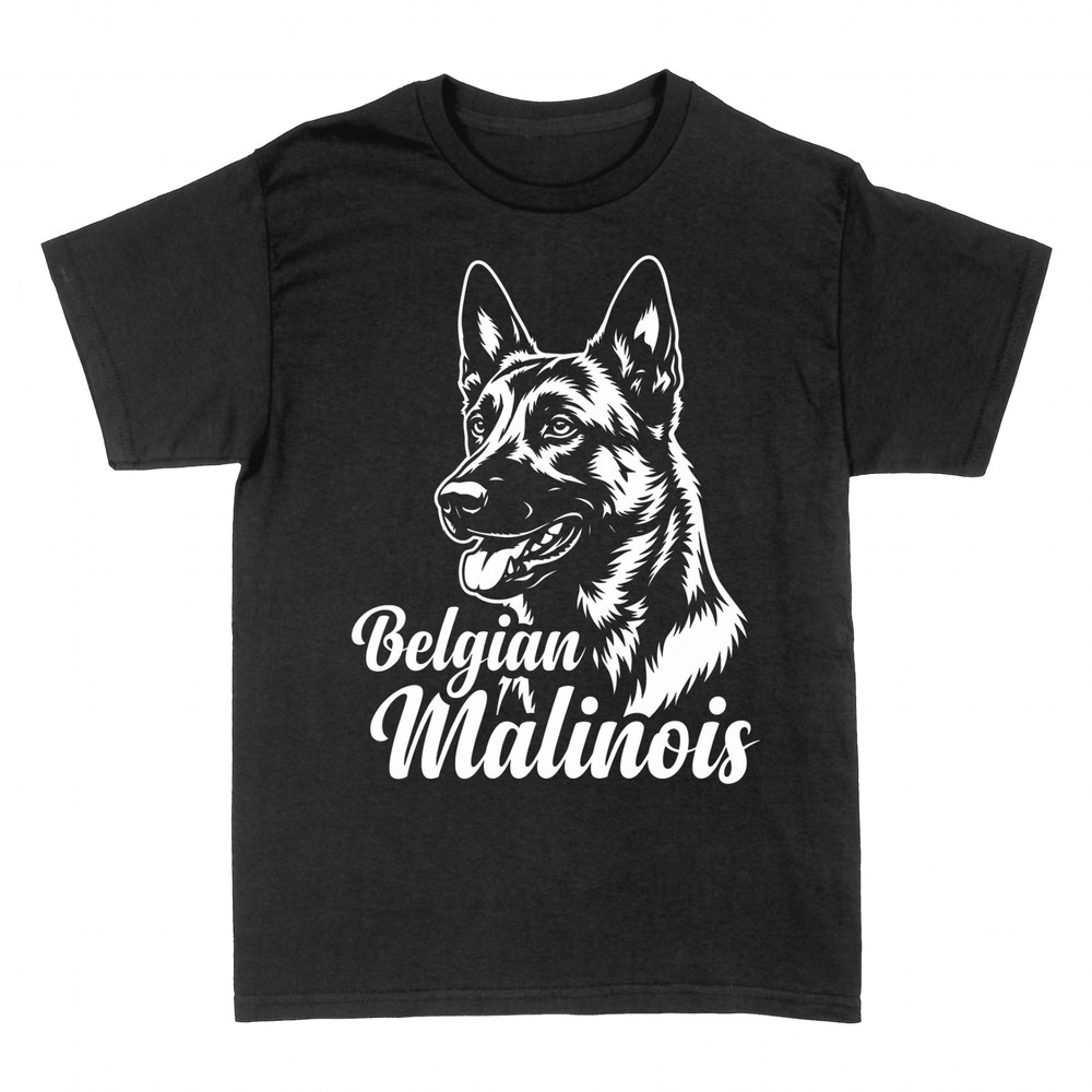 T-shirts: Belgischer Sch&auml;ferhund Malinois Portrait