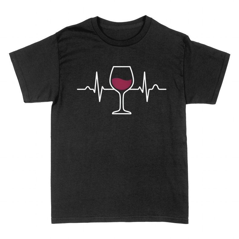T-shirts: Wein Herzschlag