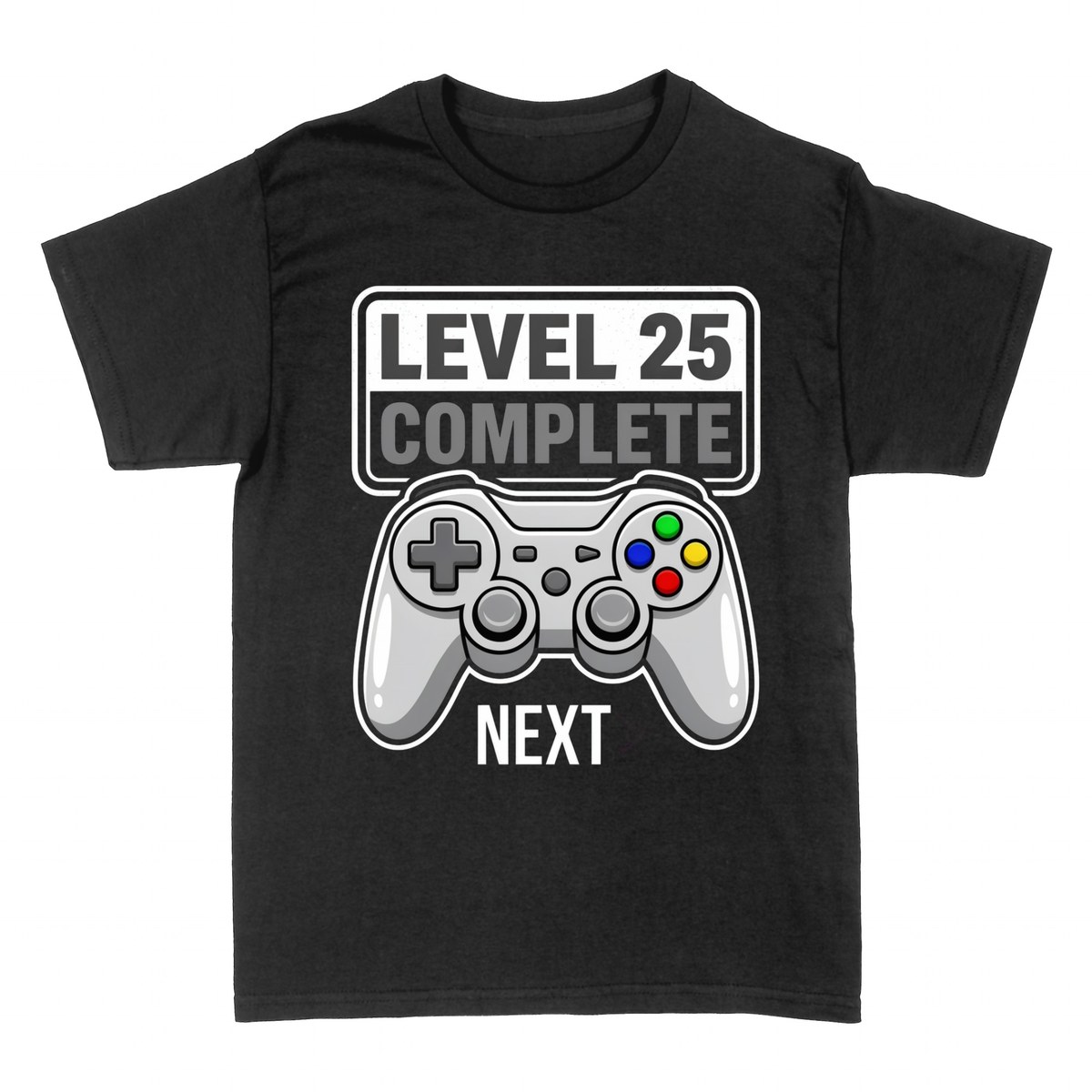 T-shirts: Level 25 Complete - 25. Geburtstag Gamer