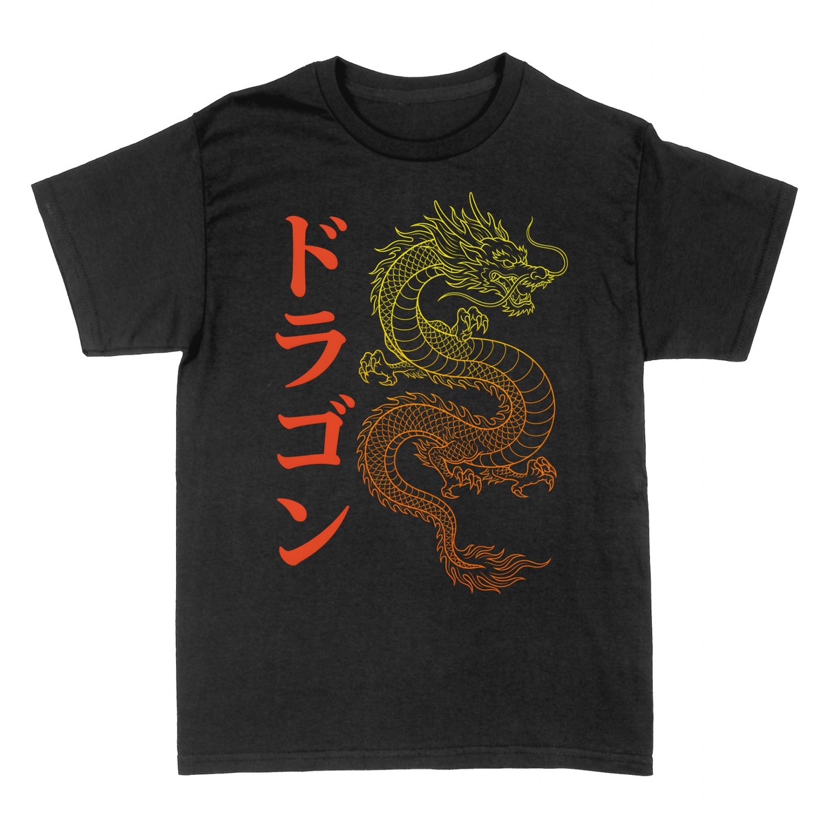 T-shirts: Orientalischer Drache Kanji