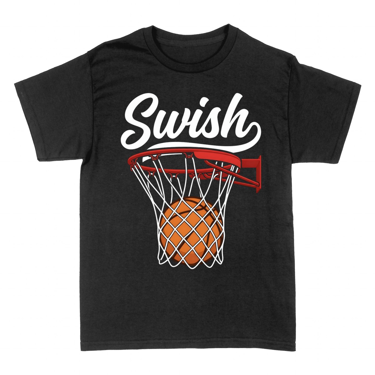 T-shirts: Swish Basketball Perfekter Wurf