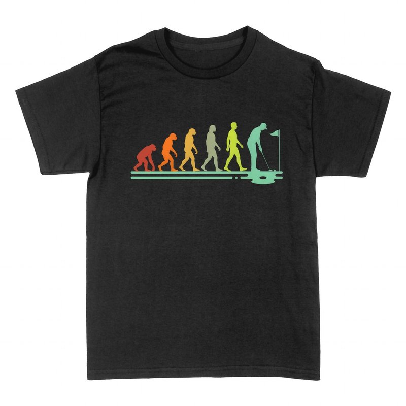T-shirts: Evolution des Golfspiels
