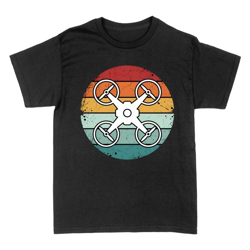 T-shirts: Retro Drohnen Pilot