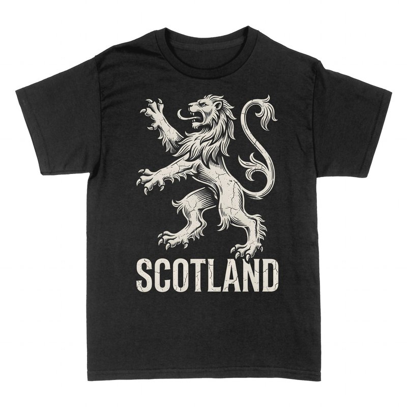 T-shirts: Schottland Rugby L&ouml;we Rampant