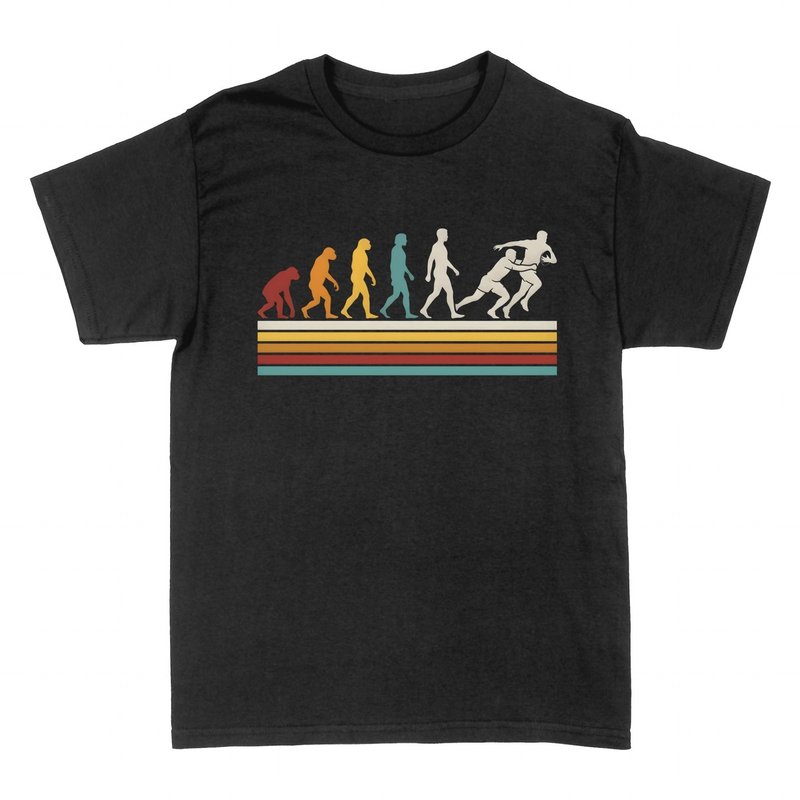 T-shirts: Rugby Evolution Retro Vintage