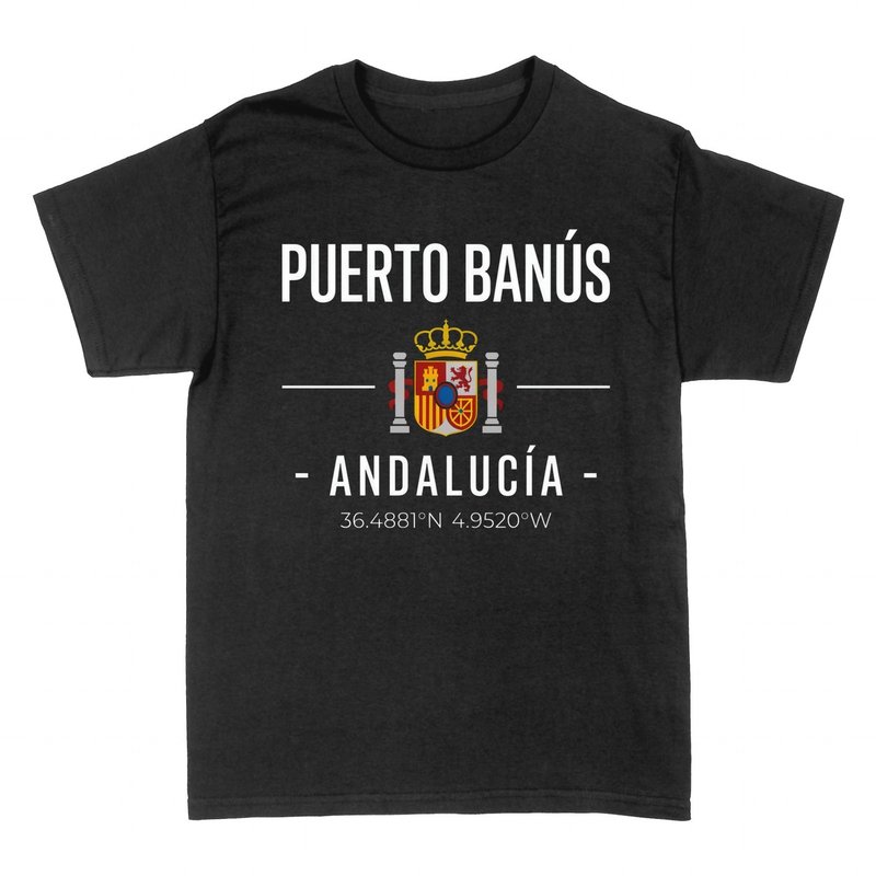 T-shirts: Puerto Ban&uacute;s &middot; Andalusien &middot; Spanien