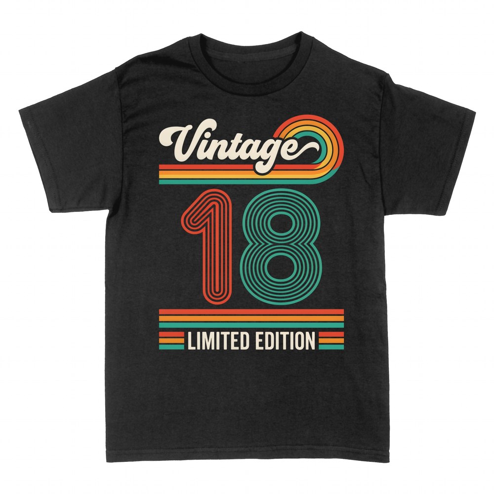 T-shirts: 18. Geburtstag Vintage Limited Edition