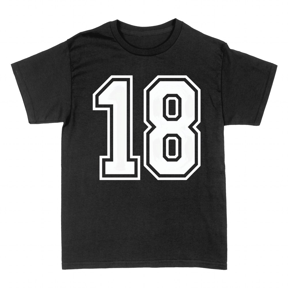 T-shirts: 18. Geburtstag Gro&szlig;es Sportnummer