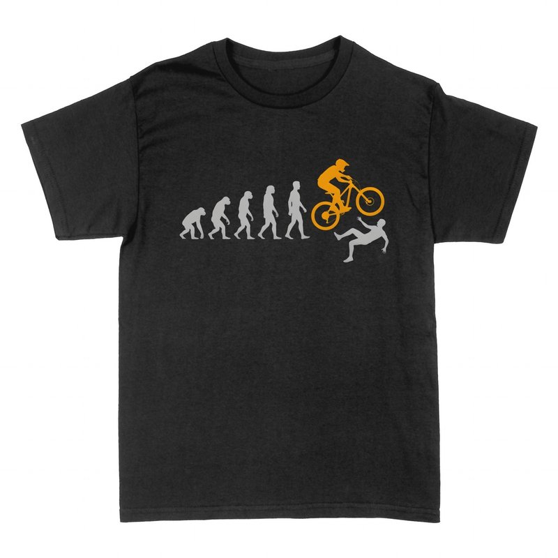 T-shirts: Evolution des Mountainbikers