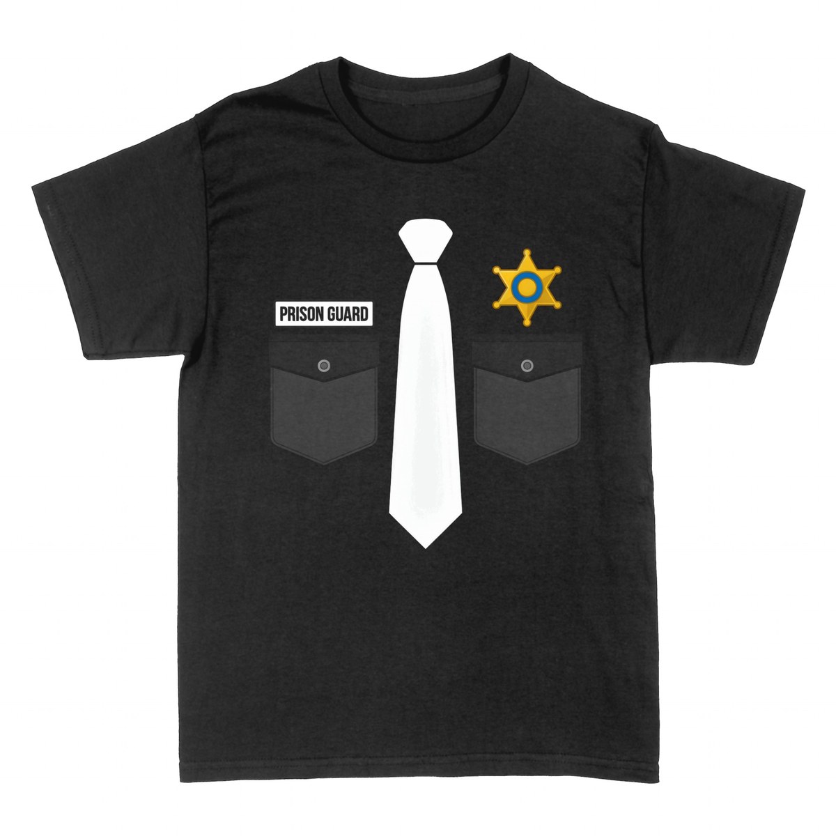 T-shirts: Gef&auml;ngnisw&auml;rter Uniform Abzeichen