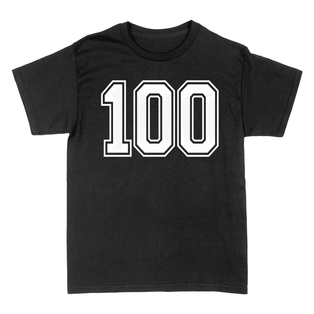 T-shirts: 100. Geburtstag Varsity Zahl