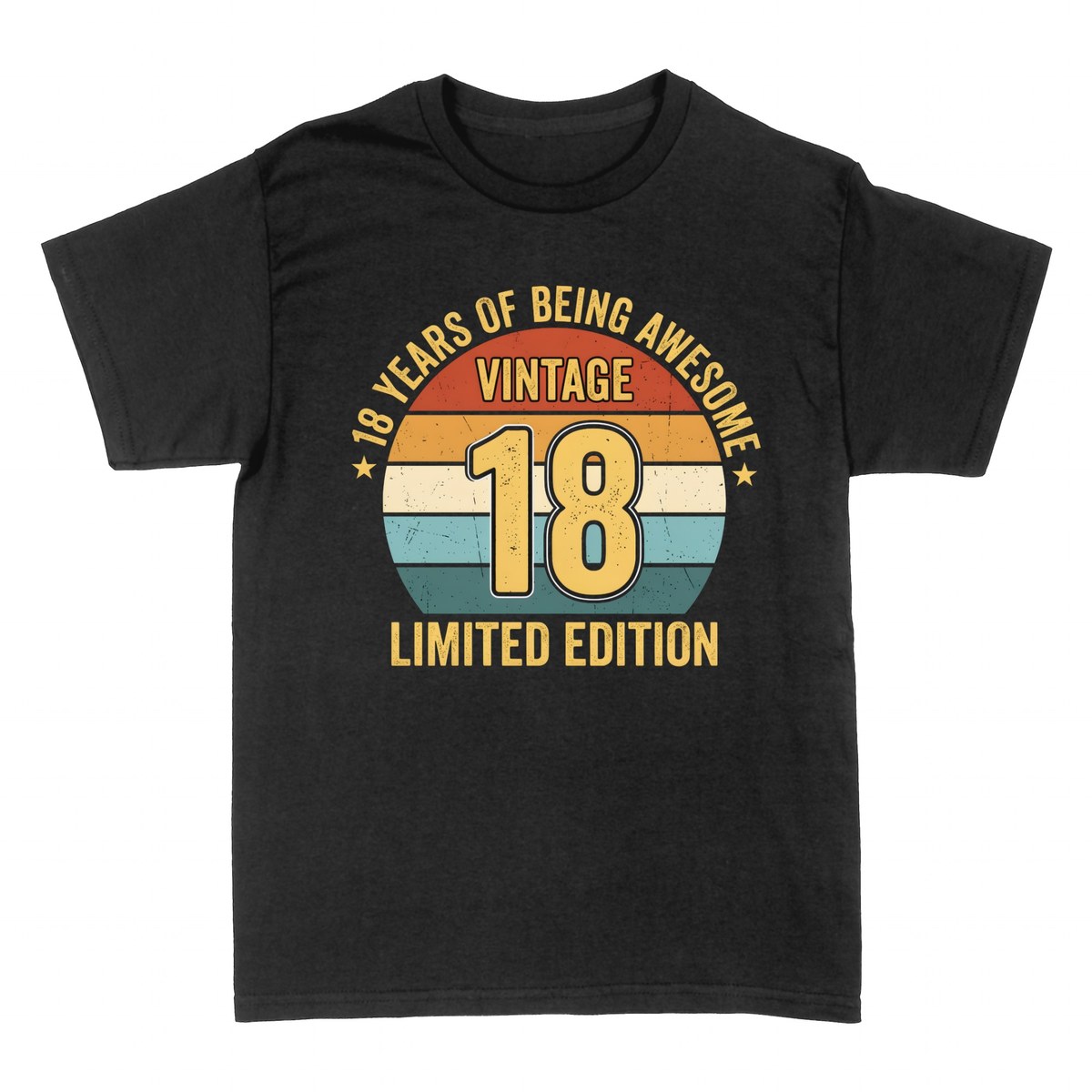 T-shirts: 18. Geburtstag Vintage Limited Edition