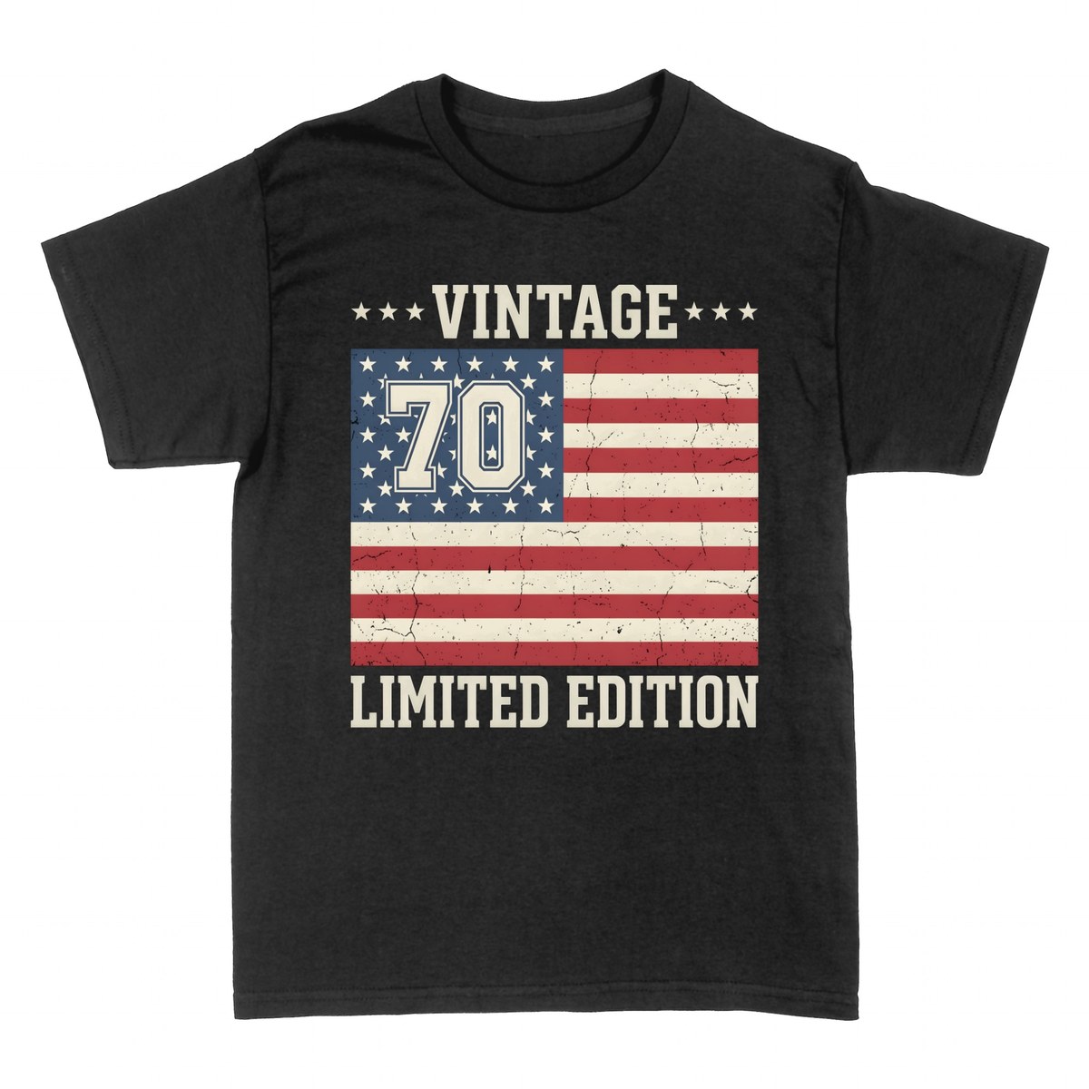 T-shirts: Vintage 70. Geburtstag Limited Edition