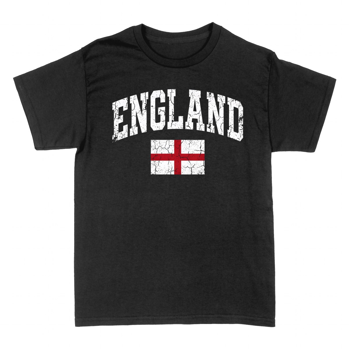 T-shirts: England Fu&szlig;ball Georgskreuz Vintage