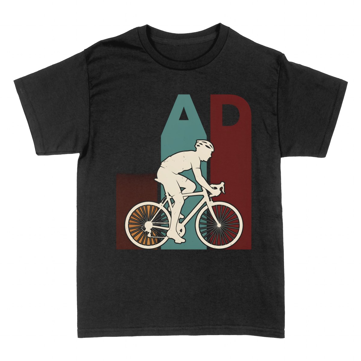 T-shirts: Retro Radfahrer Vintage Typografie
