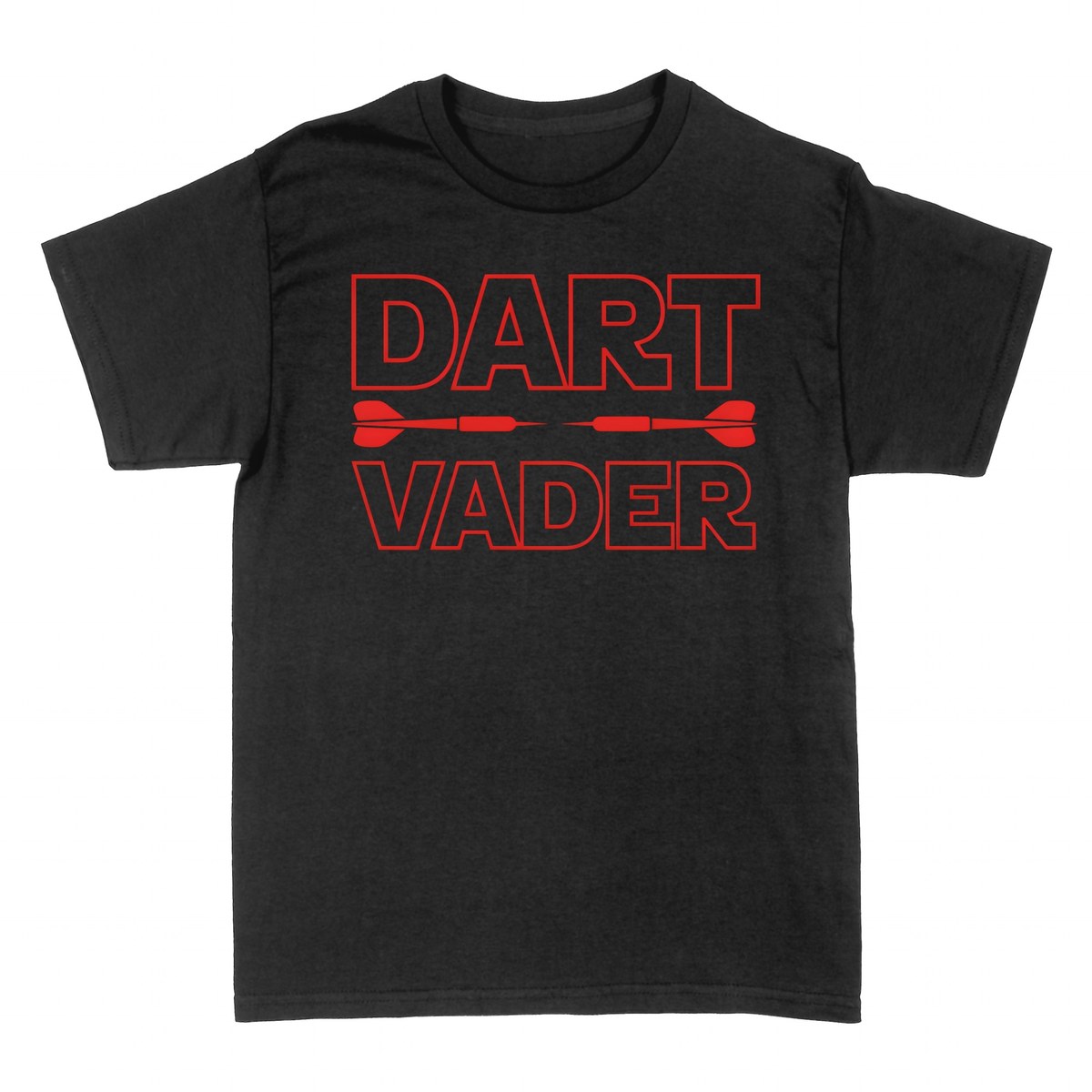 T-shirts: Dart Vader &mdash; Wortspiel f&uuml;r Dartspieler