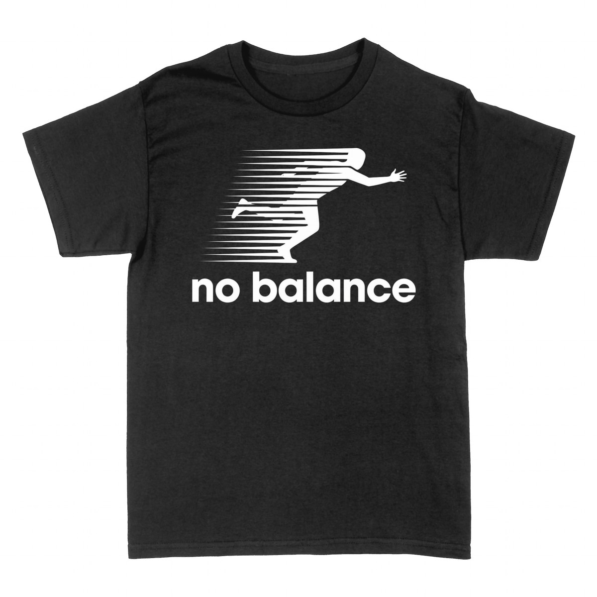 T-shirts: No Balance &mdash; Gym-Humor f&uuml;r L&auml;ufer