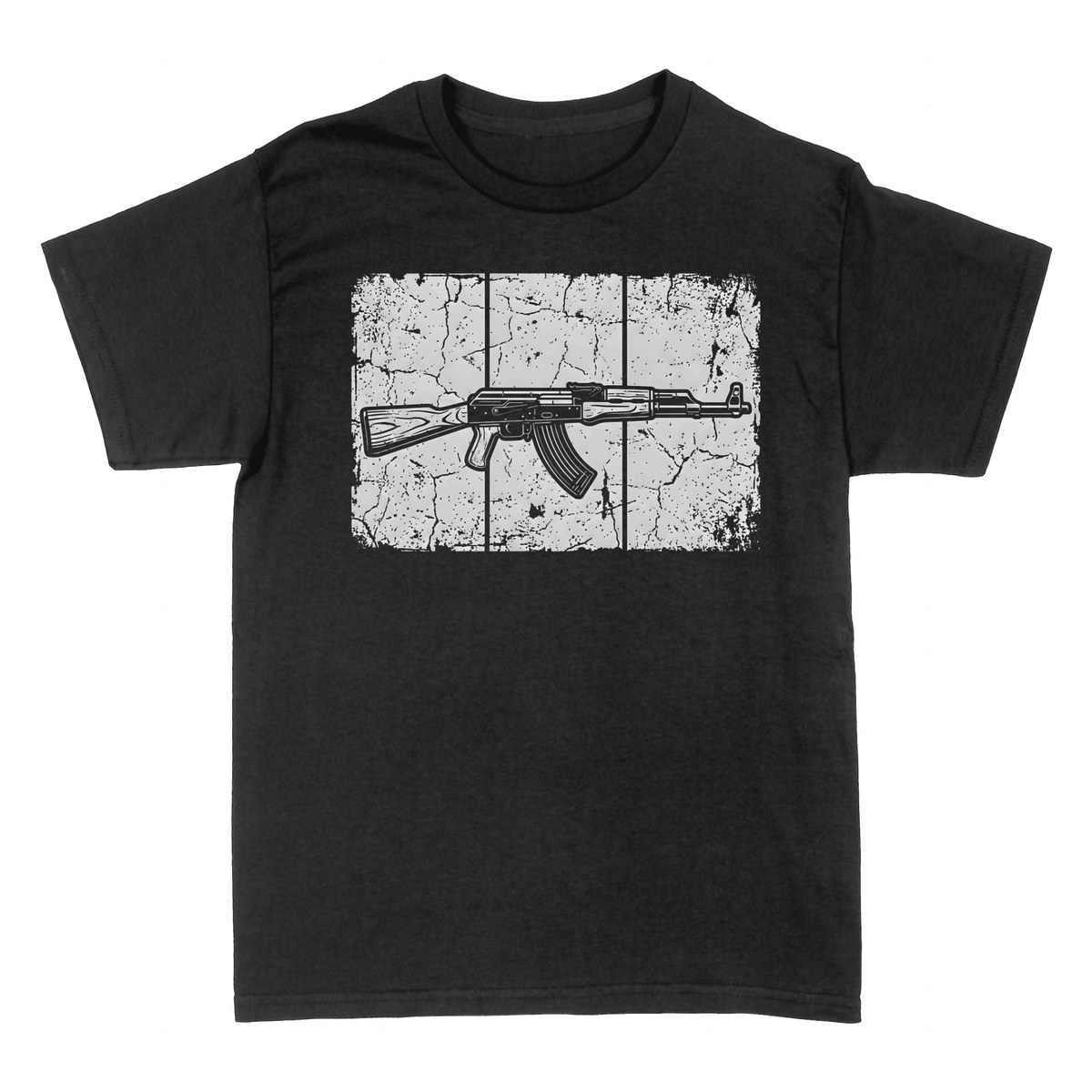 T-shirts: AK-47 Vintage Grunge Distressed