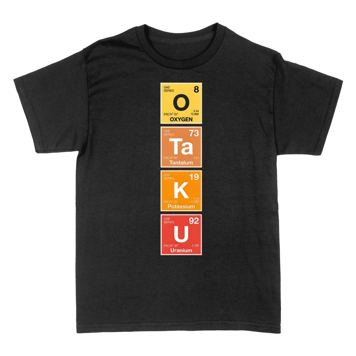 T-shirts: Otaku Periodensystem