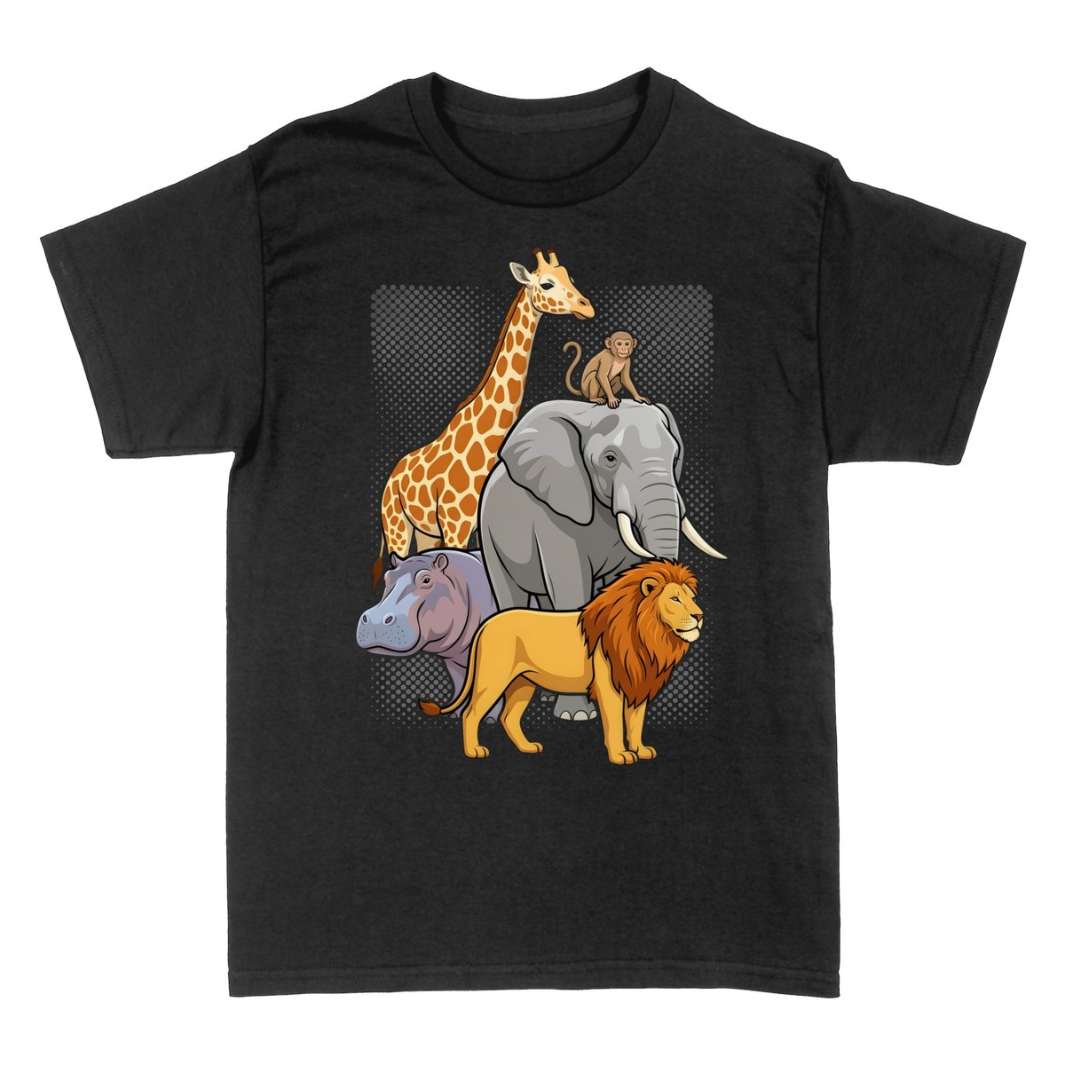 T-shirts: Wilde Tiere der Savanne