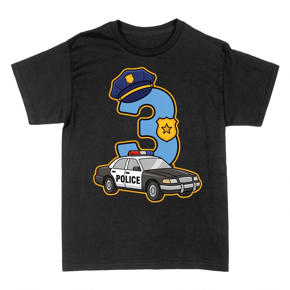 T-shirts: Polizei Geburtstag 3 Jahre