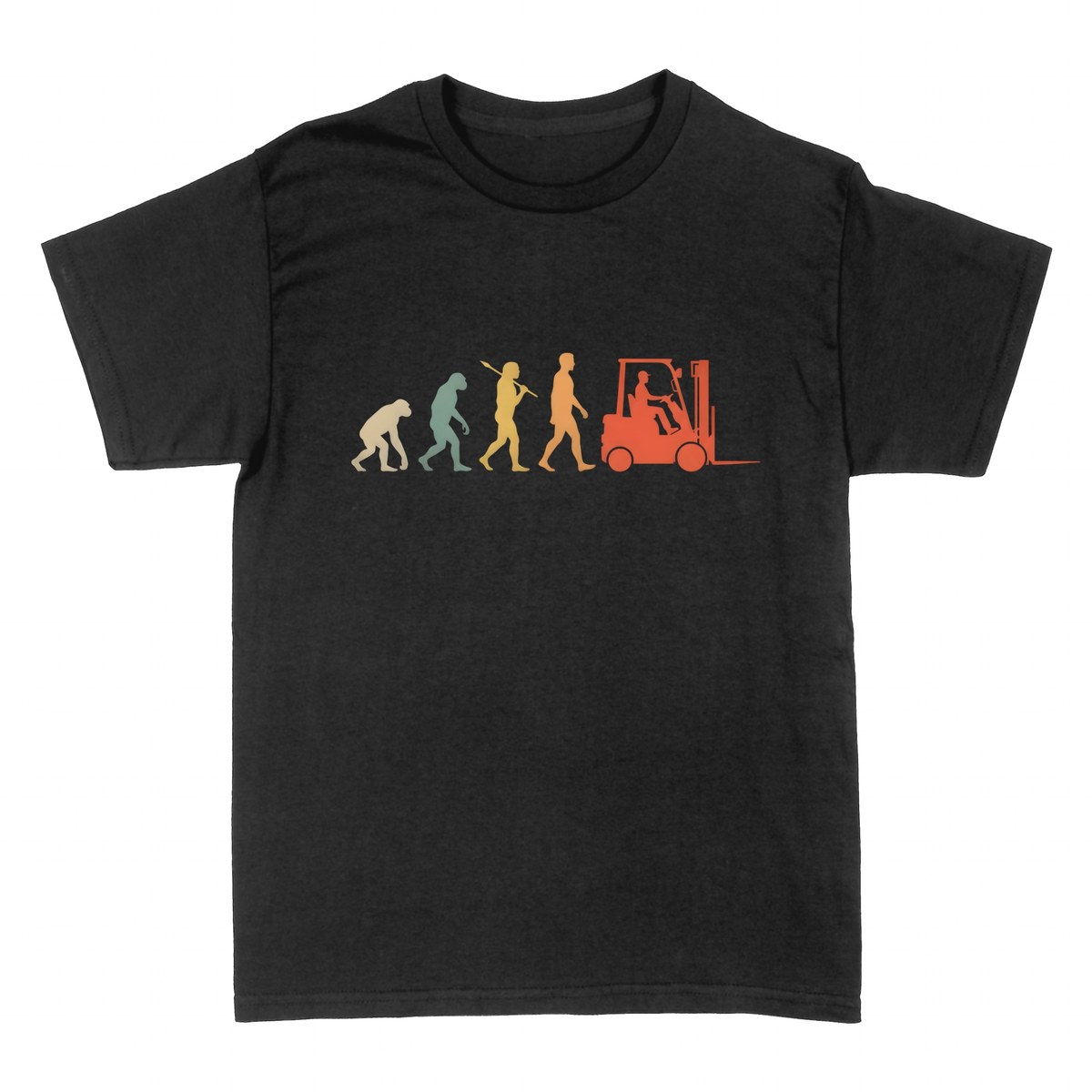 T-shirts: Evolution des Staplerfahrers
