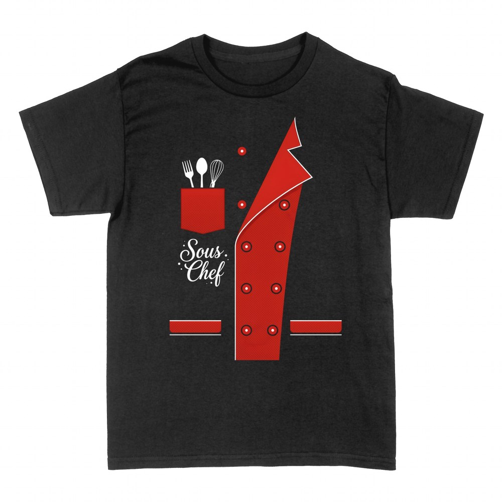 T-shirts: Sous Chef in Kochjacke