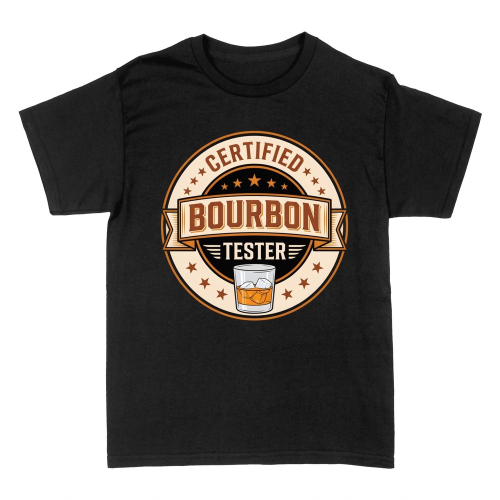 T-shirts: Zertifizierter Bourbon Tester