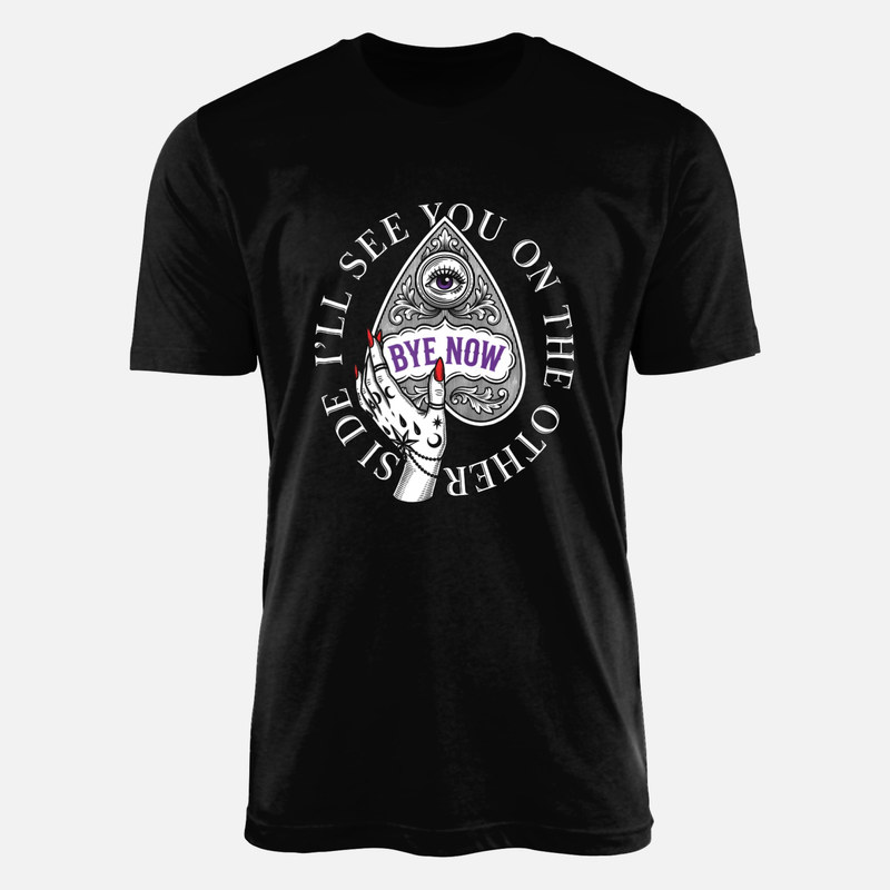 T-shirts: Ouija-Planchette &amp; Mystische Hand