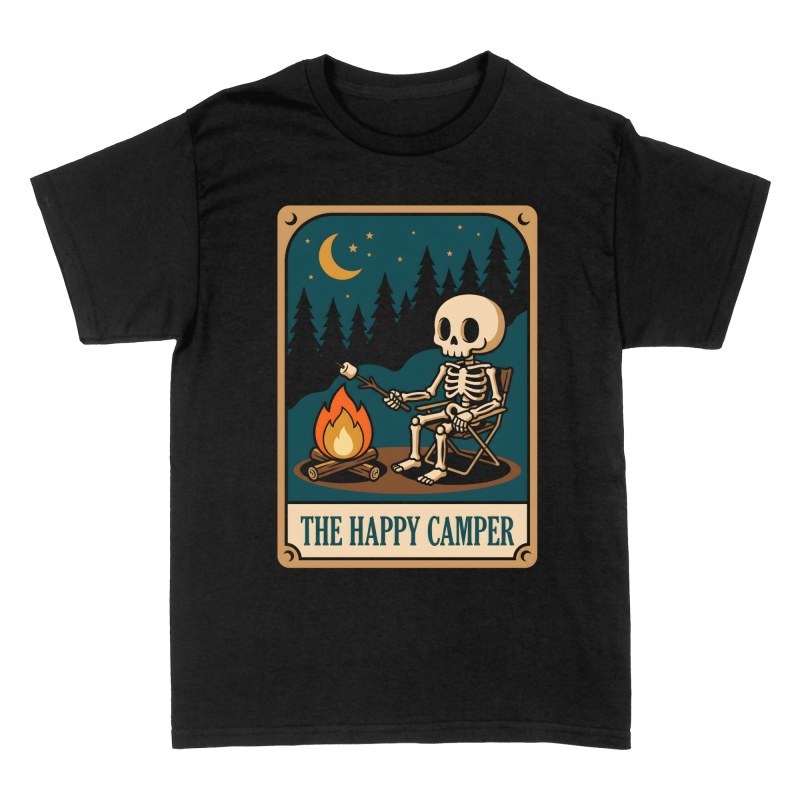 T-shirts: Tarotkarte des gl&uuml;cklichen Campers