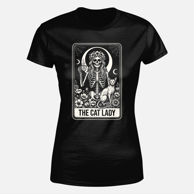 T-shirts: Tarotkarte der Katzenlady