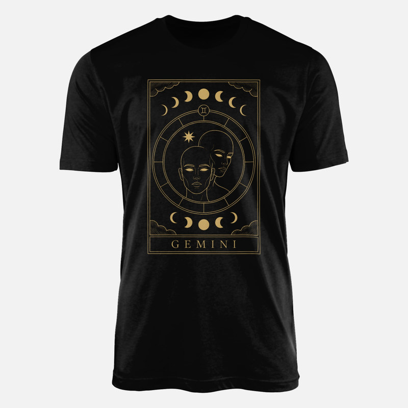 T-shirts: Zwillinge Tarotkarte Sternzeichen