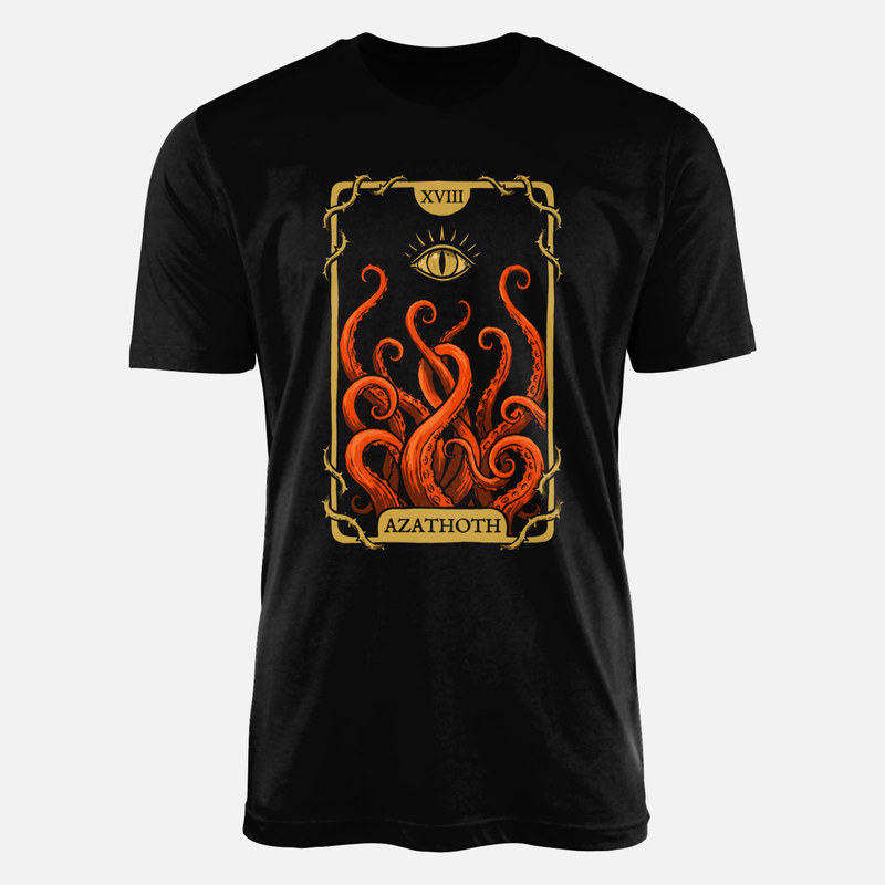 T-shirts: Azathoth Tarotkarte Kosmischer Horror