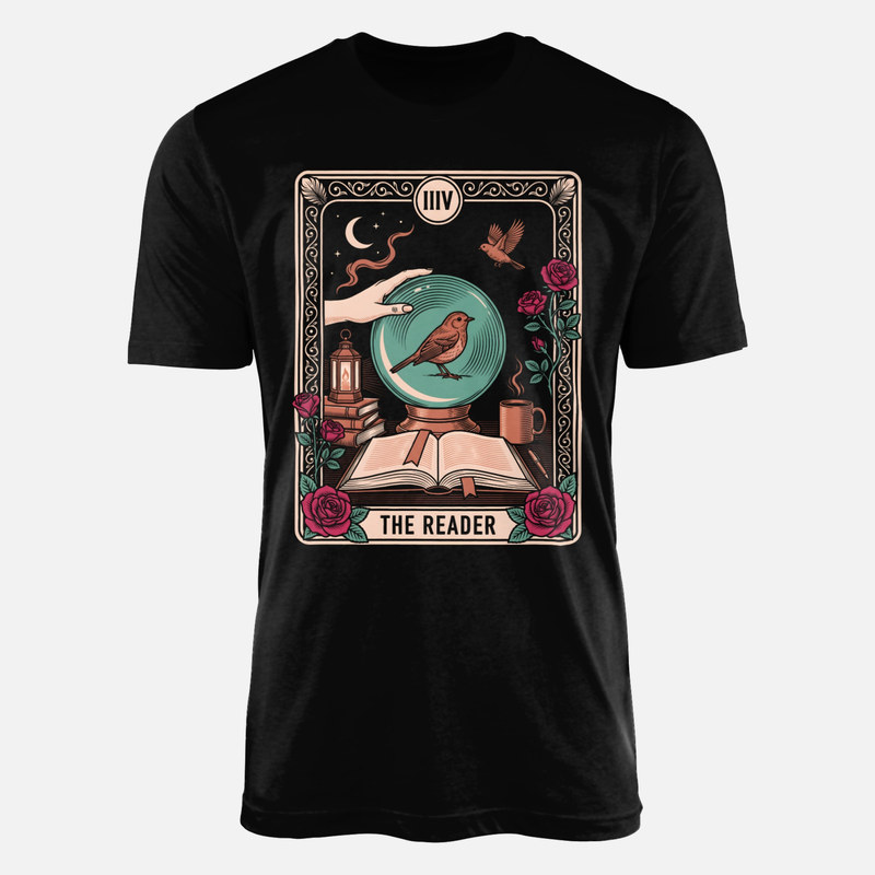 T-shirts: Tarotkarte Der Leser mit Vogel