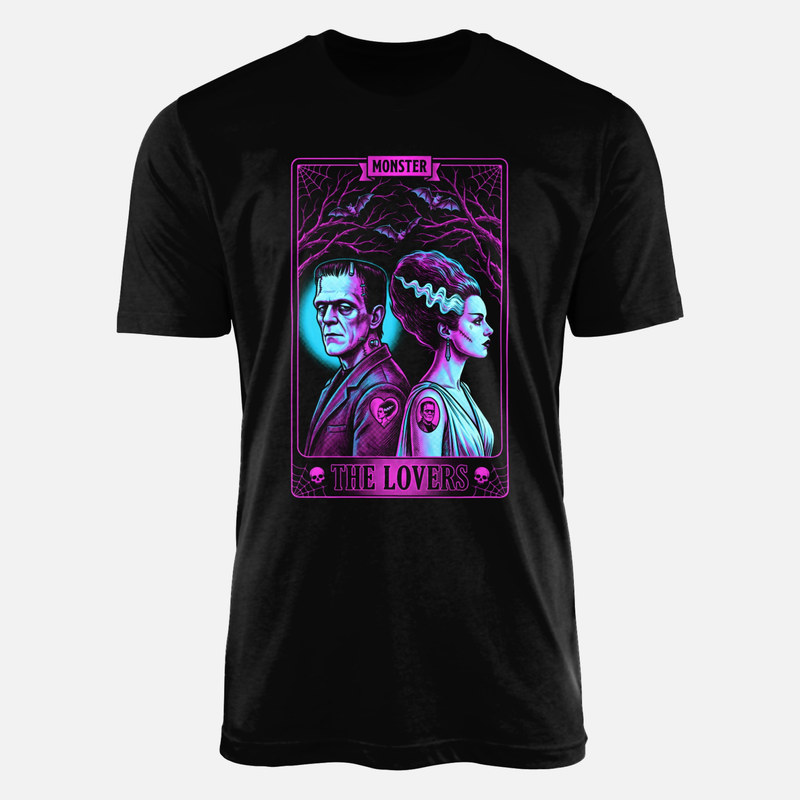 T-shirts: Monster Die Liebenden Tarotkarte